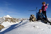 Sulle nevi di Arete (2227 m) e Valegino (2415) dal Forno di Cambrembo il 17 dicembre 2016